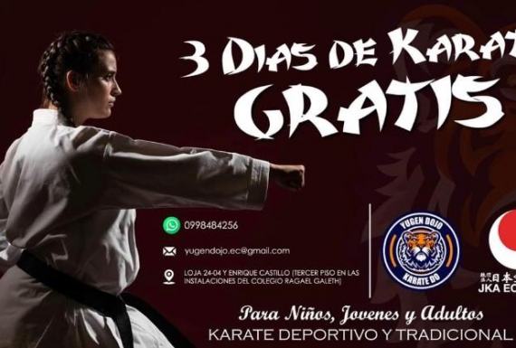 3 días Gratis de Karate en Yugen Dojo 